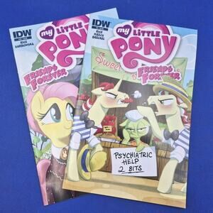 IDW My Little Pony Friends Forever Comics #9 Sep #10 Oct 2014 Pristine